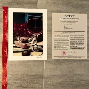 Seriolithograph “GRAPE PERFECTION” by SCOTT JACOBS